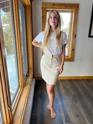 37: Vintage Denim Skirt