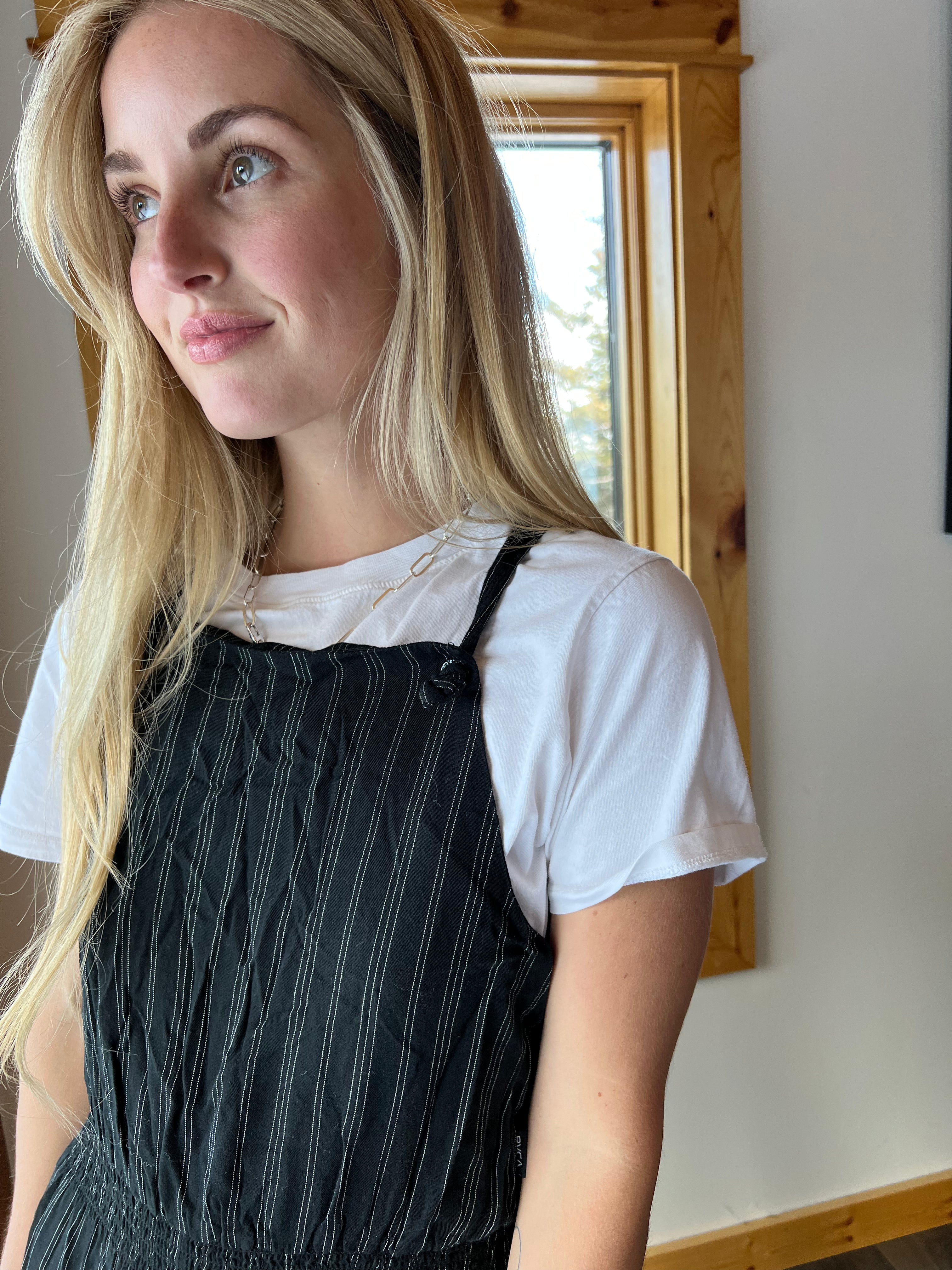 42: RVCA Striped Onesie
