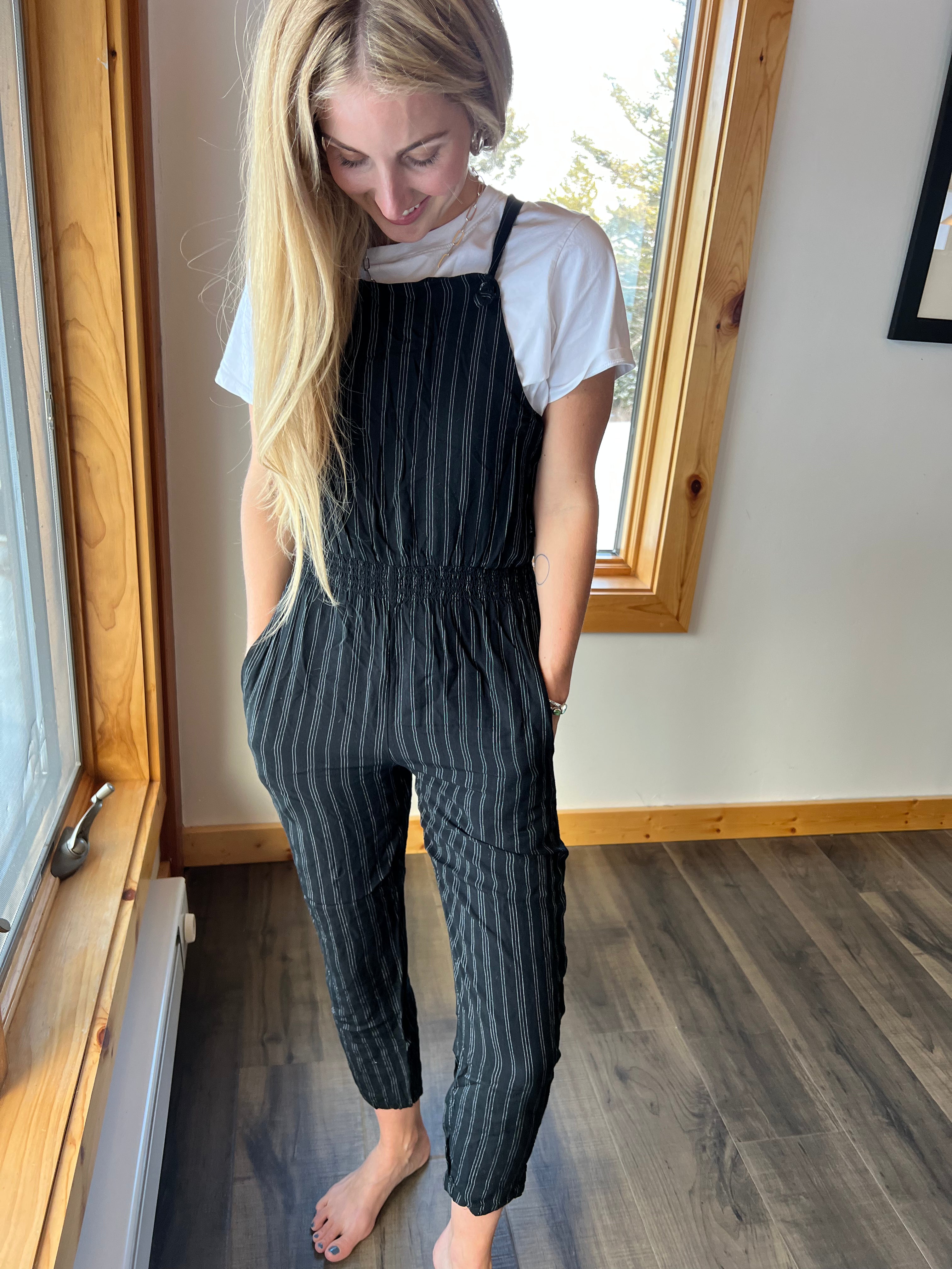 42: RVCA Striped Onesie