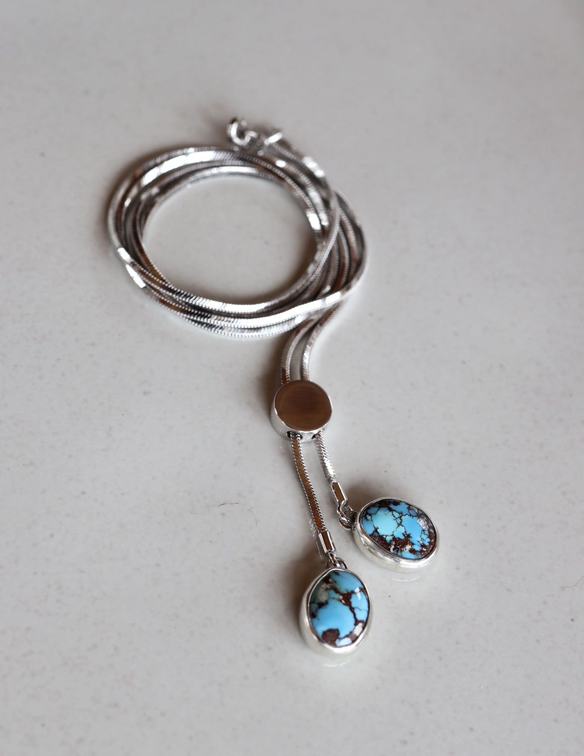 Snake Chain Bolo Tie #11
