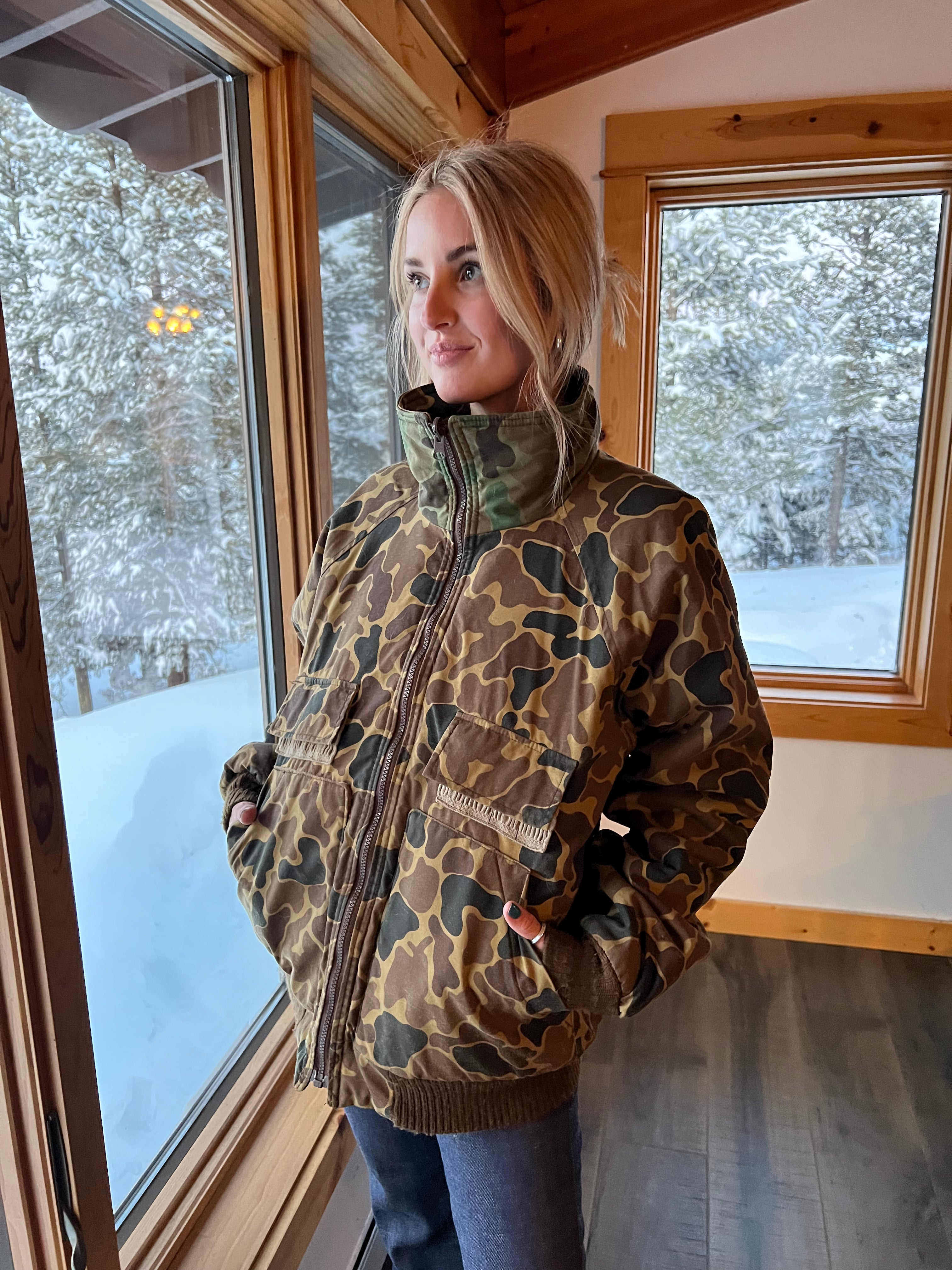 66 Reversible Vintage Camo Jacket Vancrafted Studio