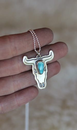 Bull Skull Necklace #47