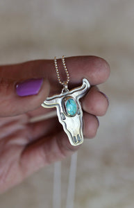 Bull Skull Necklace #49