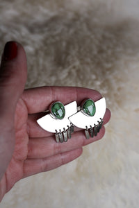 Sterling Silver Fringe Earrings #33