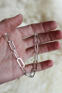 Paperclip Chain 16"