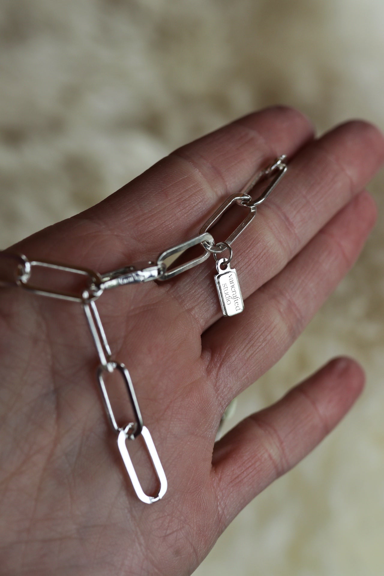 Herringbone & Paperclip Chain Set