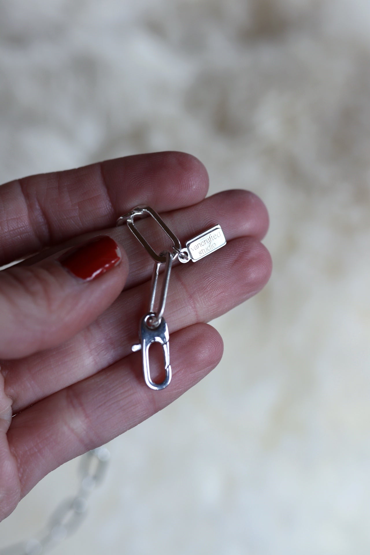 Paperclip Chain 18"