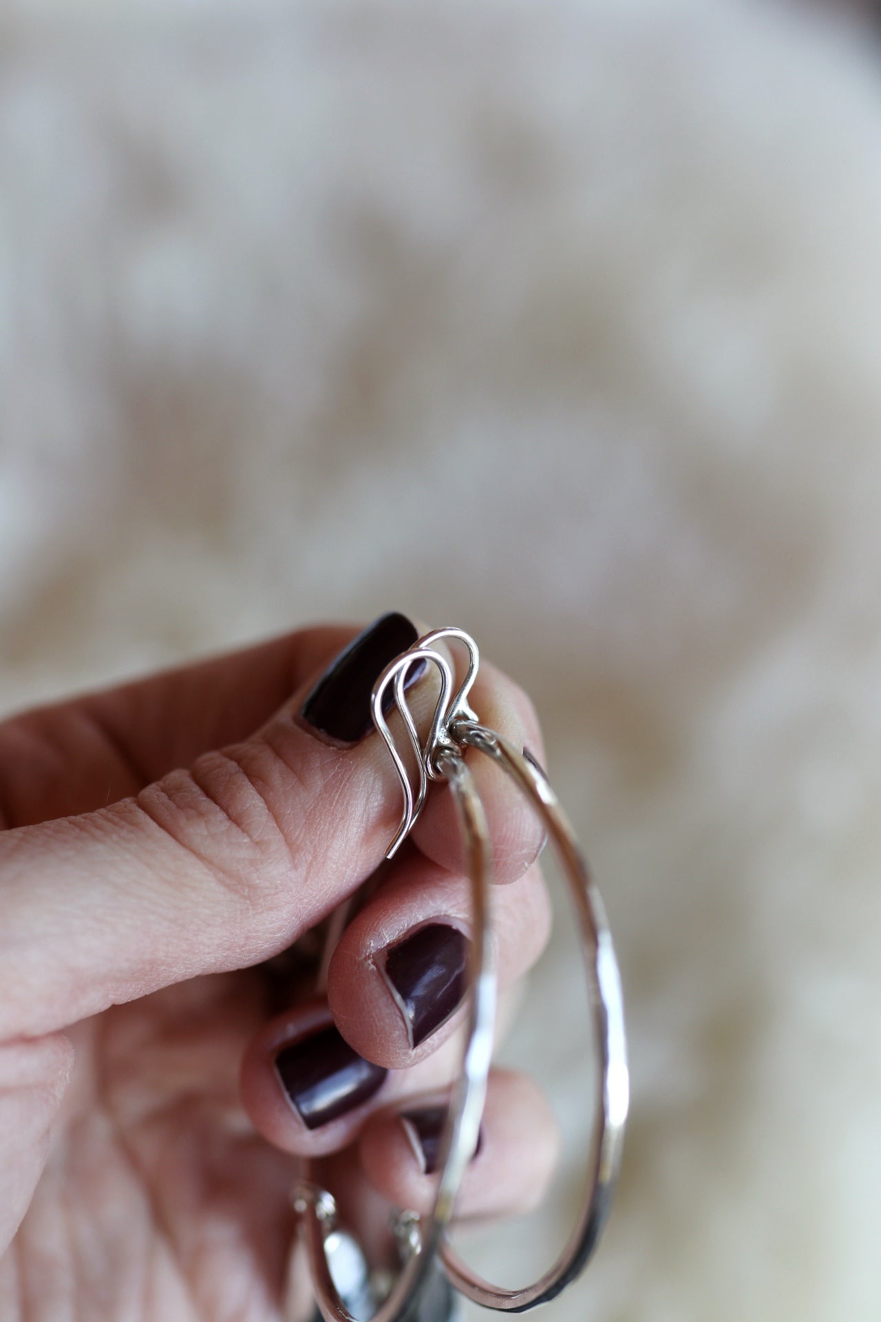 Turquoise Hoops #74