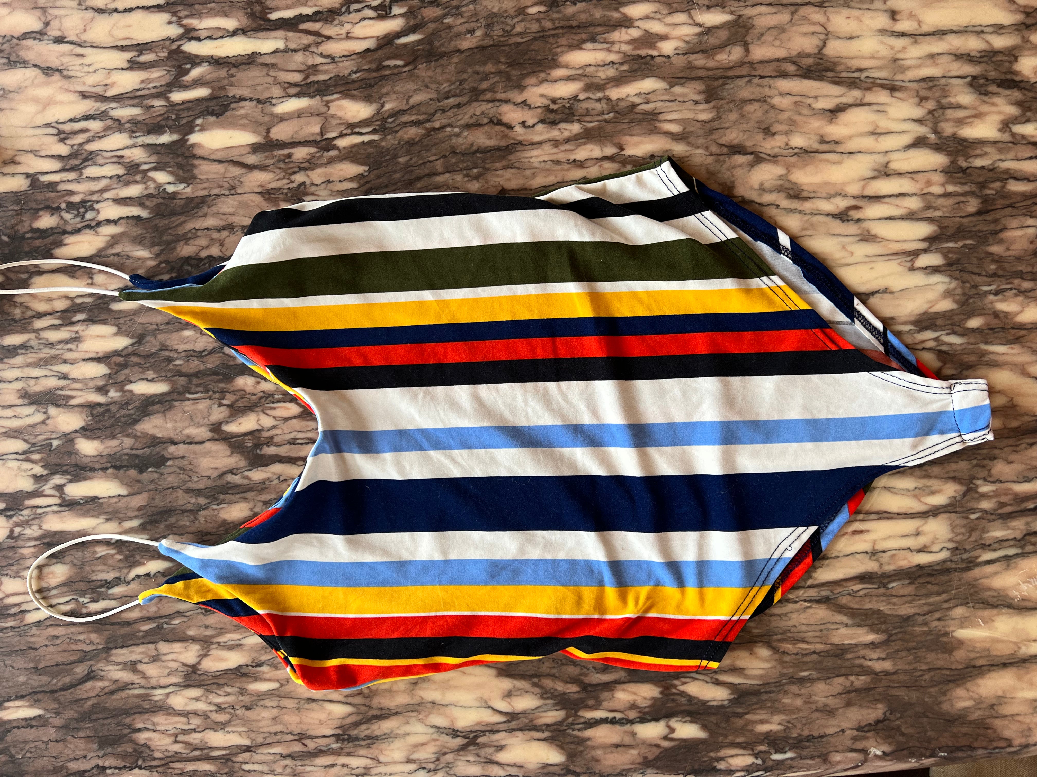 87: Striped Onesie