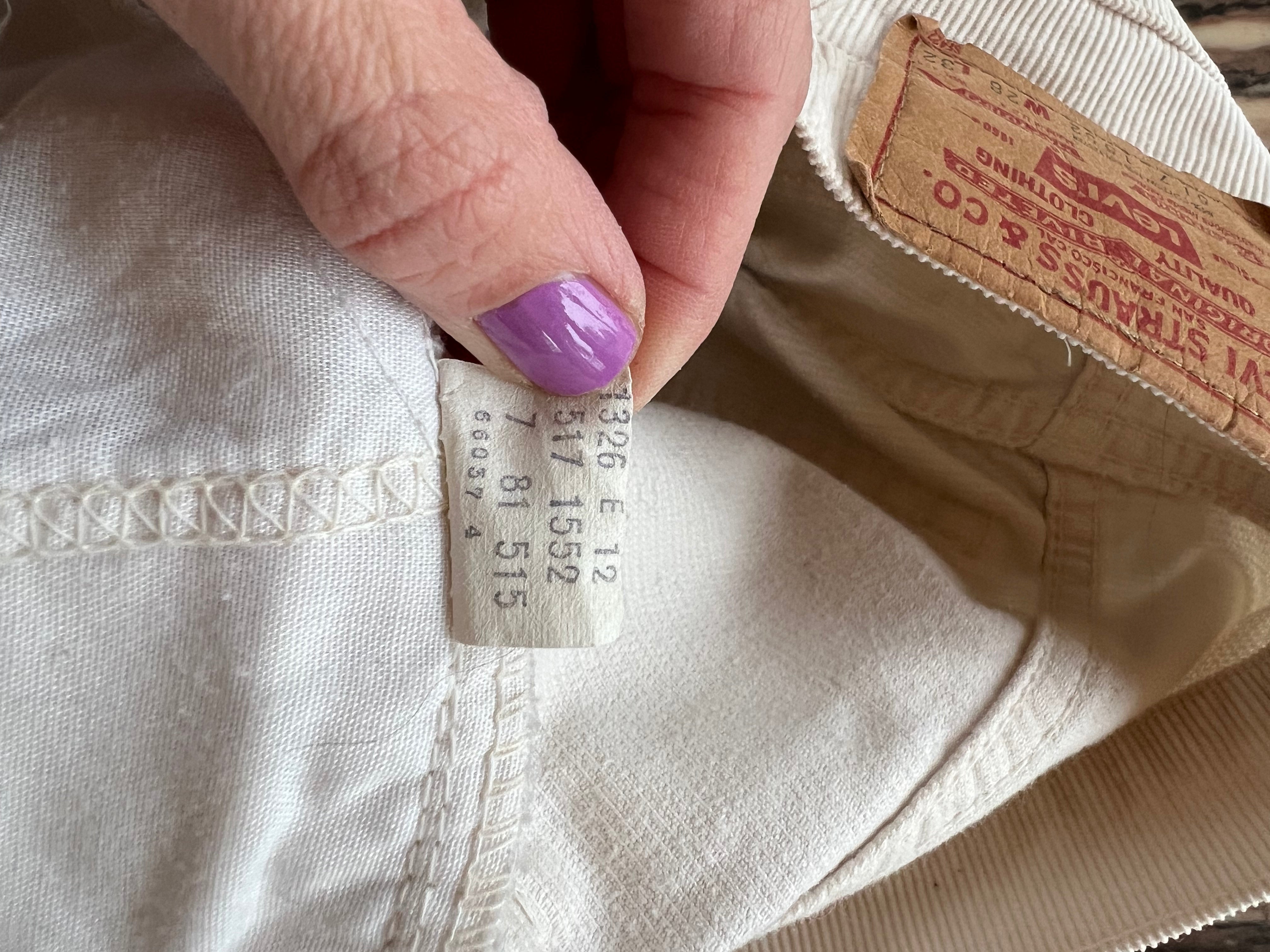 89: Vintage Levi Cords