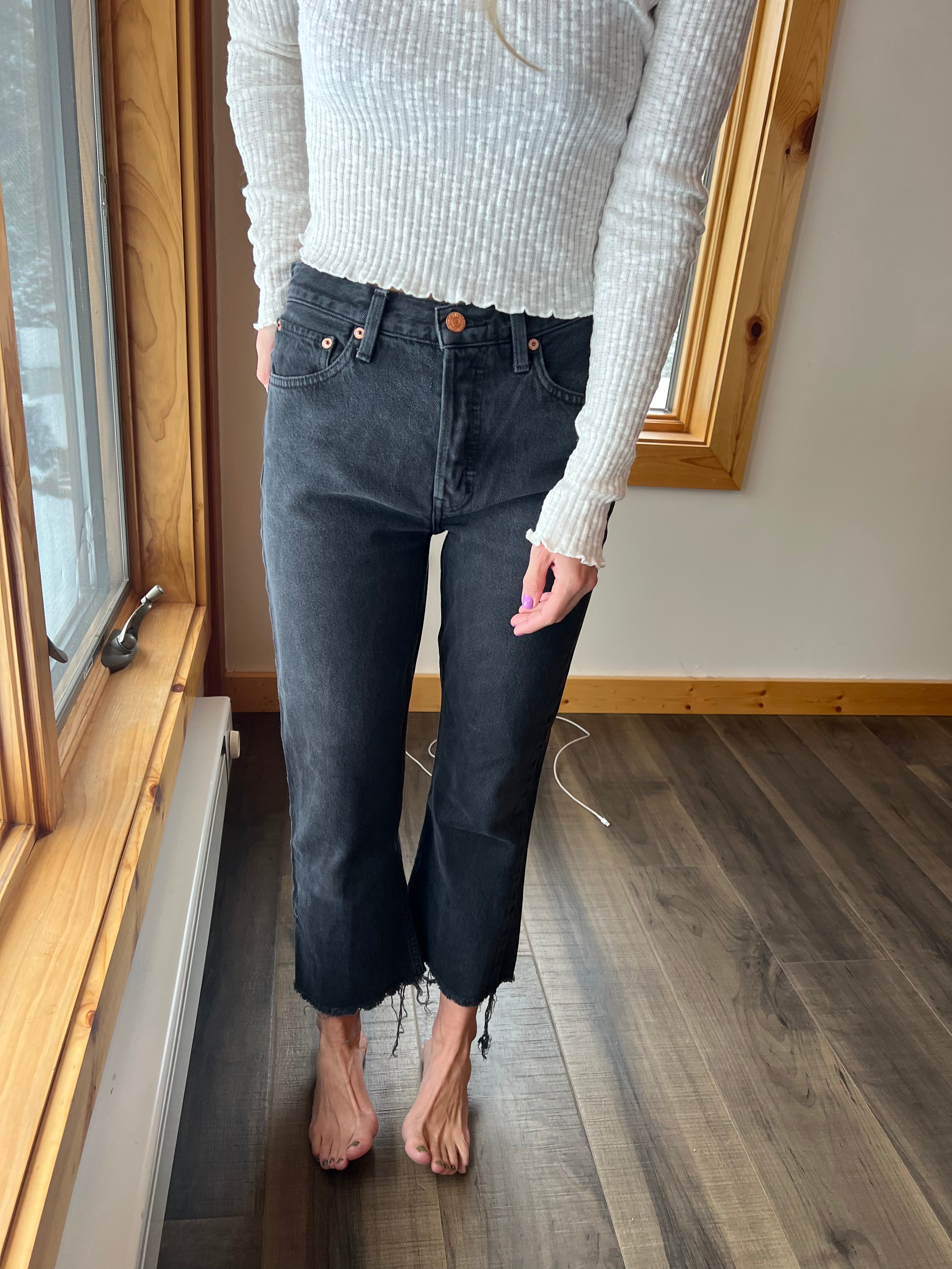 90: Etica Black Jeans