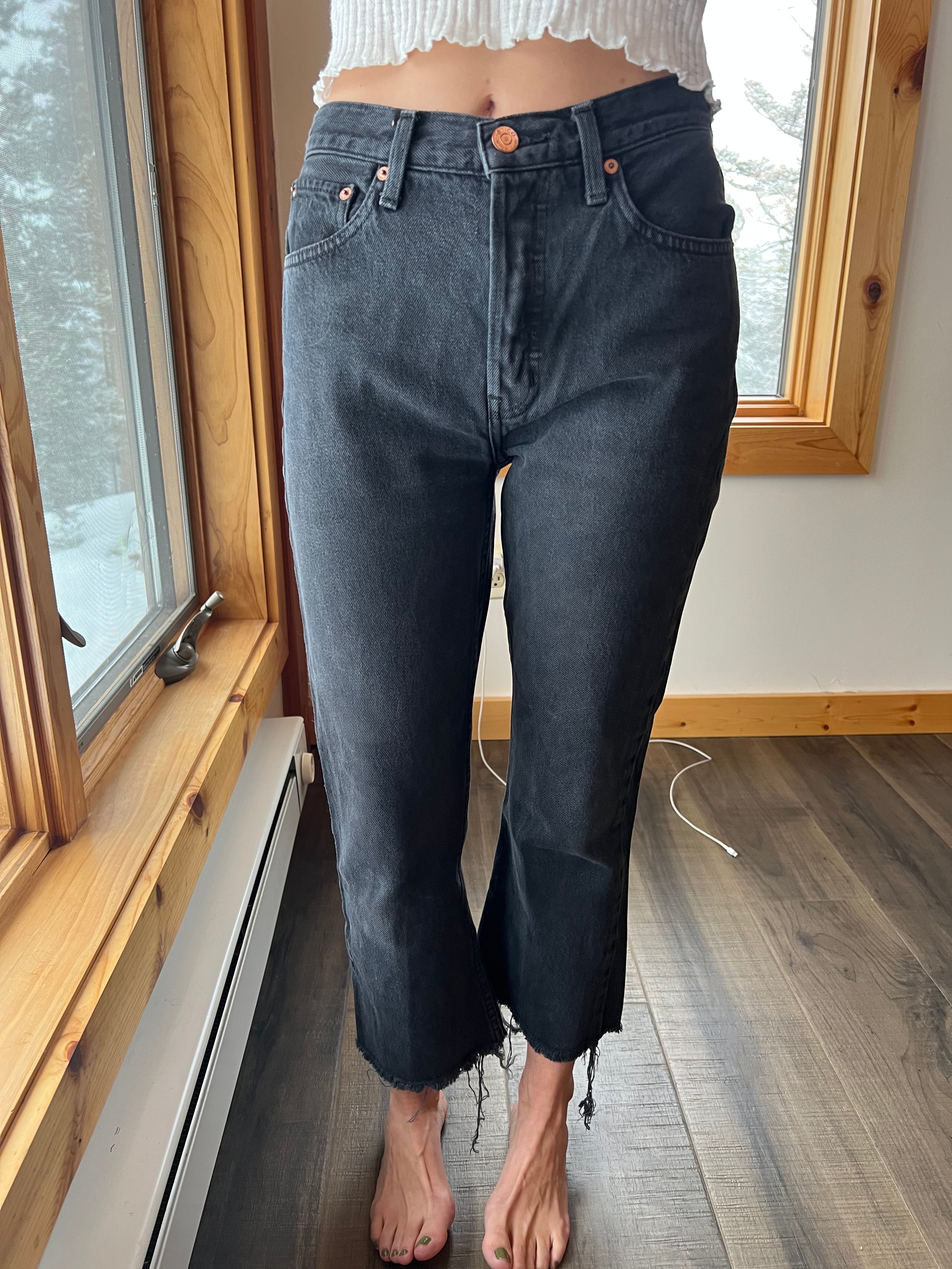 90: Etica Black Jeans