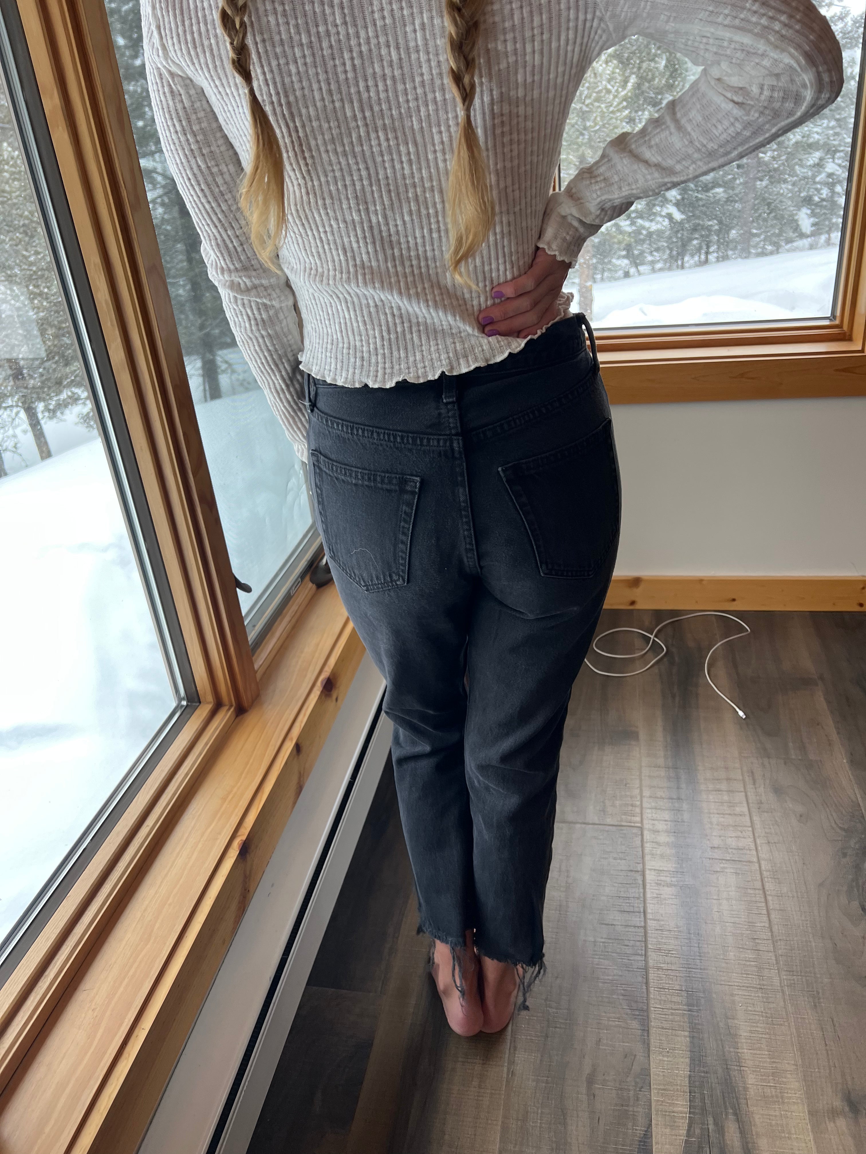 90: Etica Black Jeans