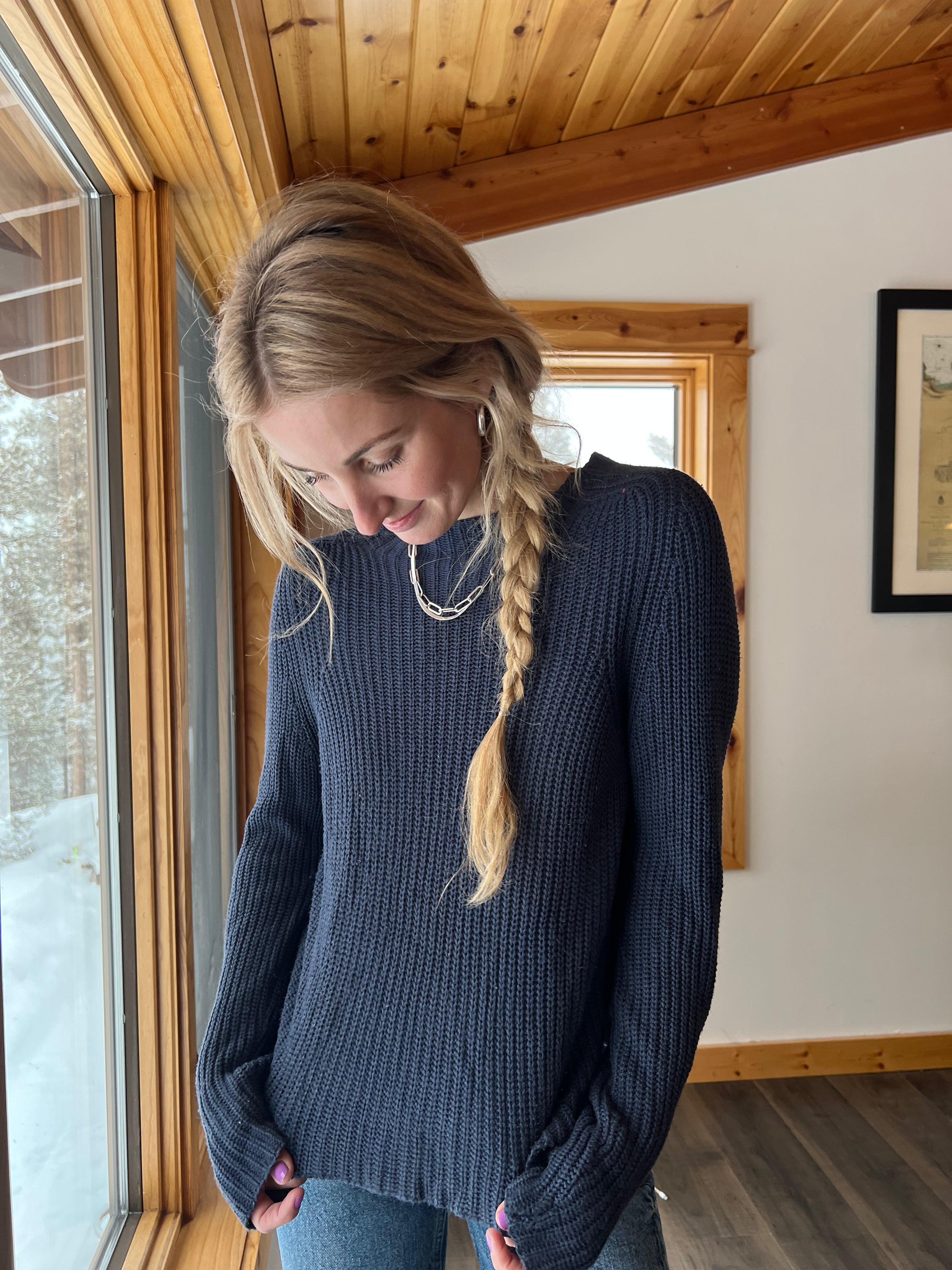 98: American Apparel Blue Sweater