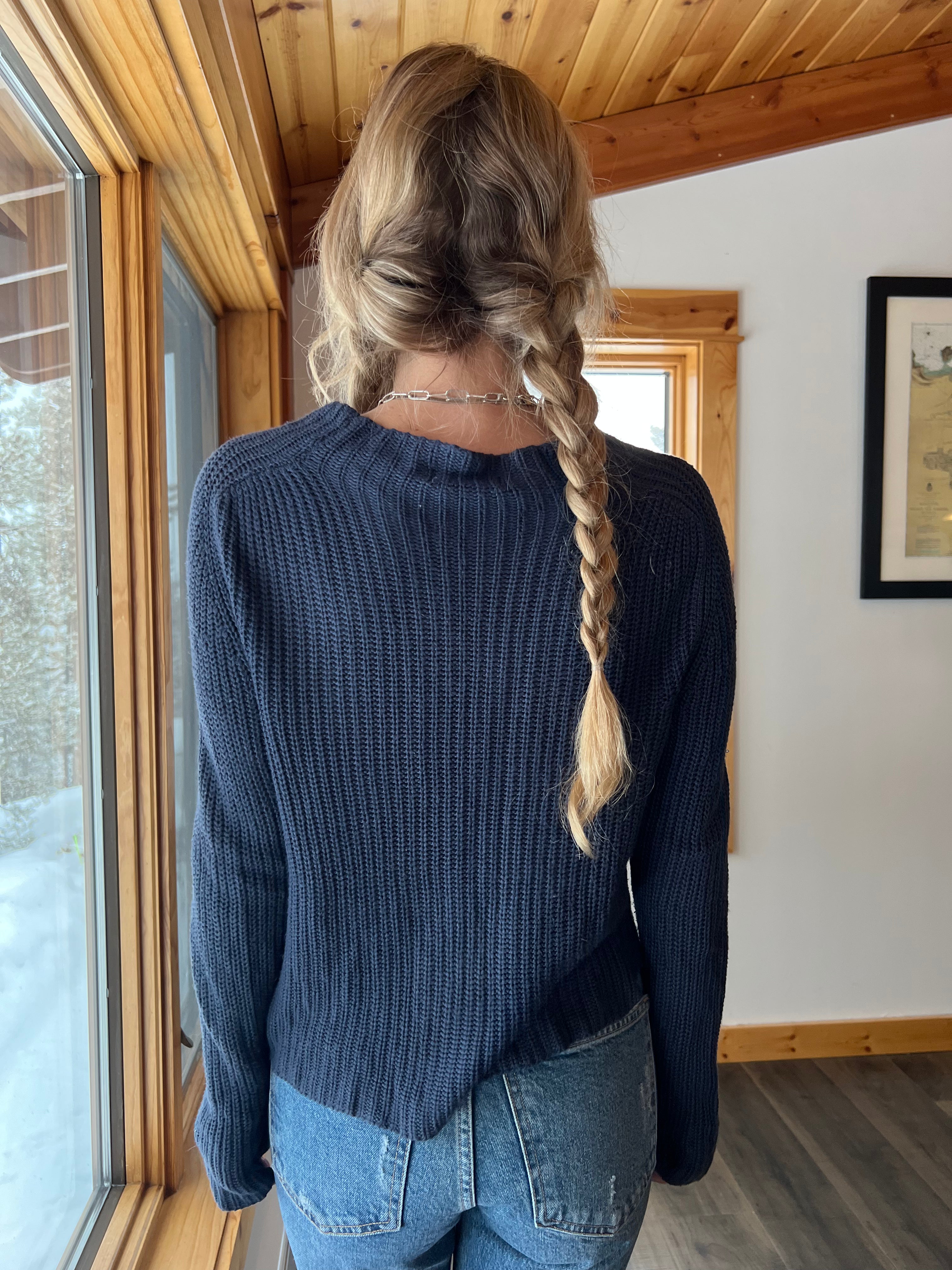98: American Apparel Blue Sweater