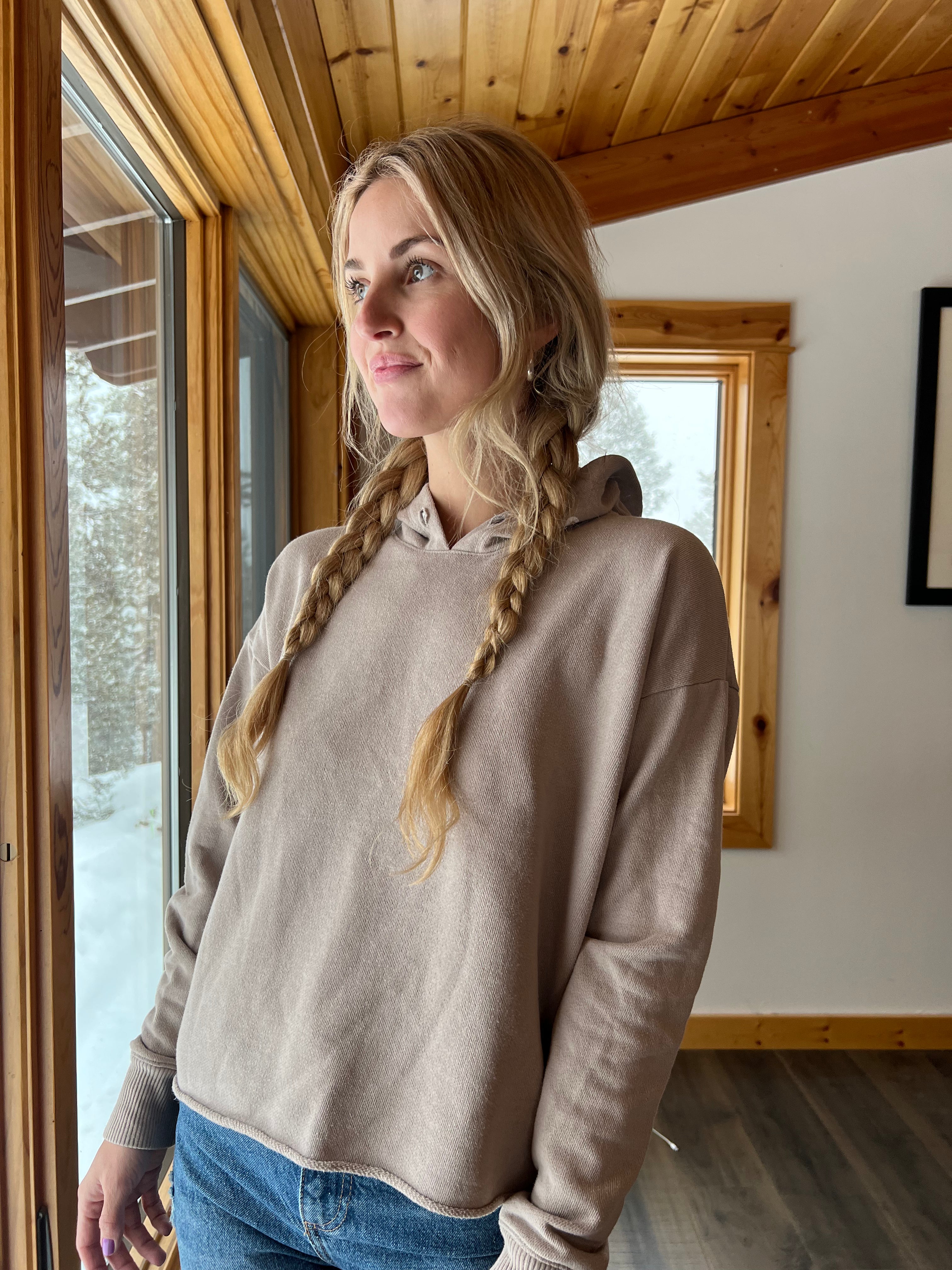 99: Tan Hoodie