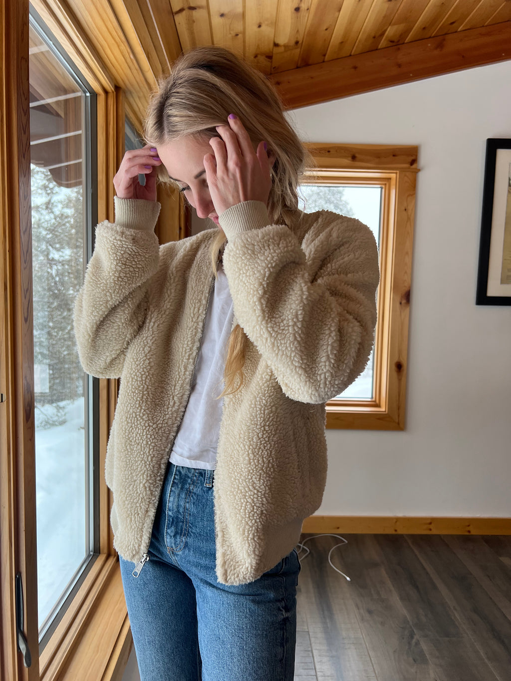 106: Sherpa Bomber Jacket