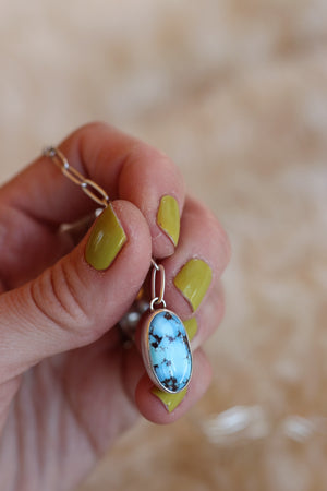 Dainty Paperclip Lariat Necklace #2
