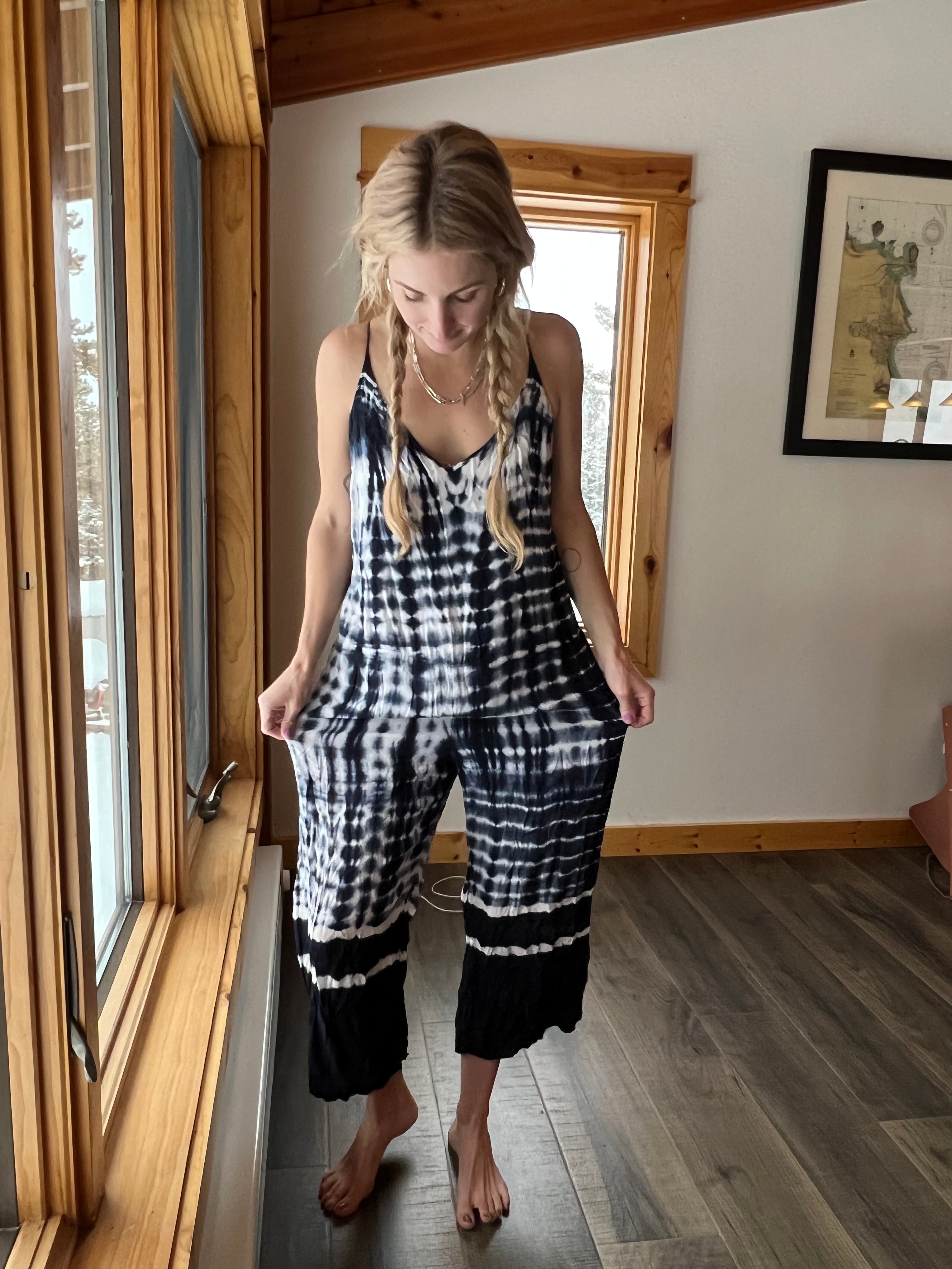 117: Tie Dye Jumpsuit