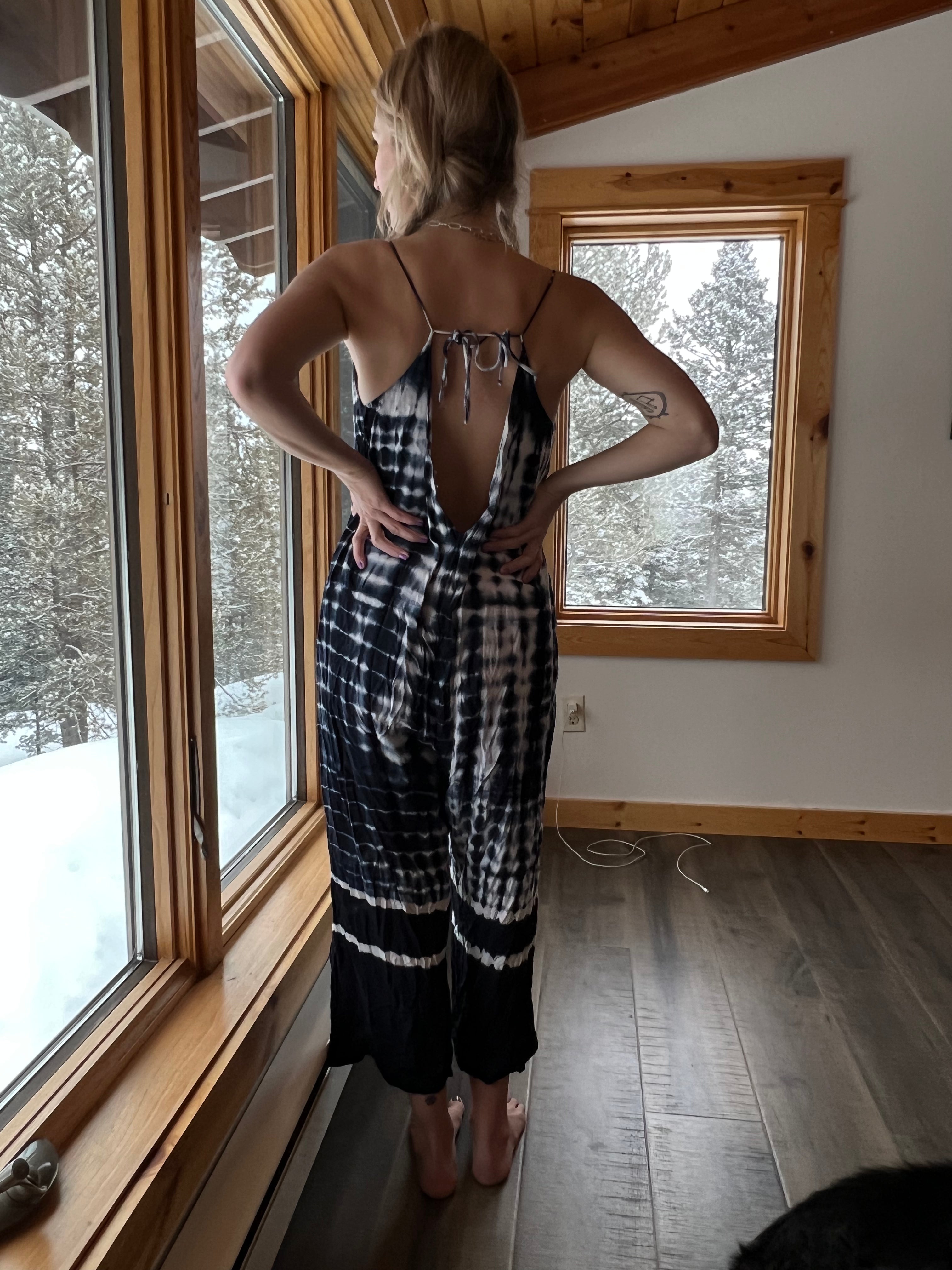117: Tie Dye Jumpsuit