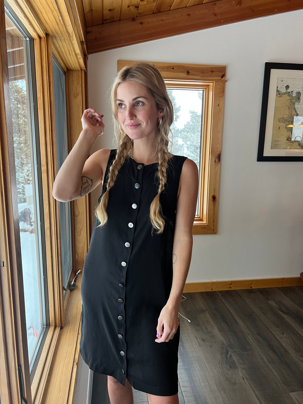 121: Anthropologie Reversible Dress