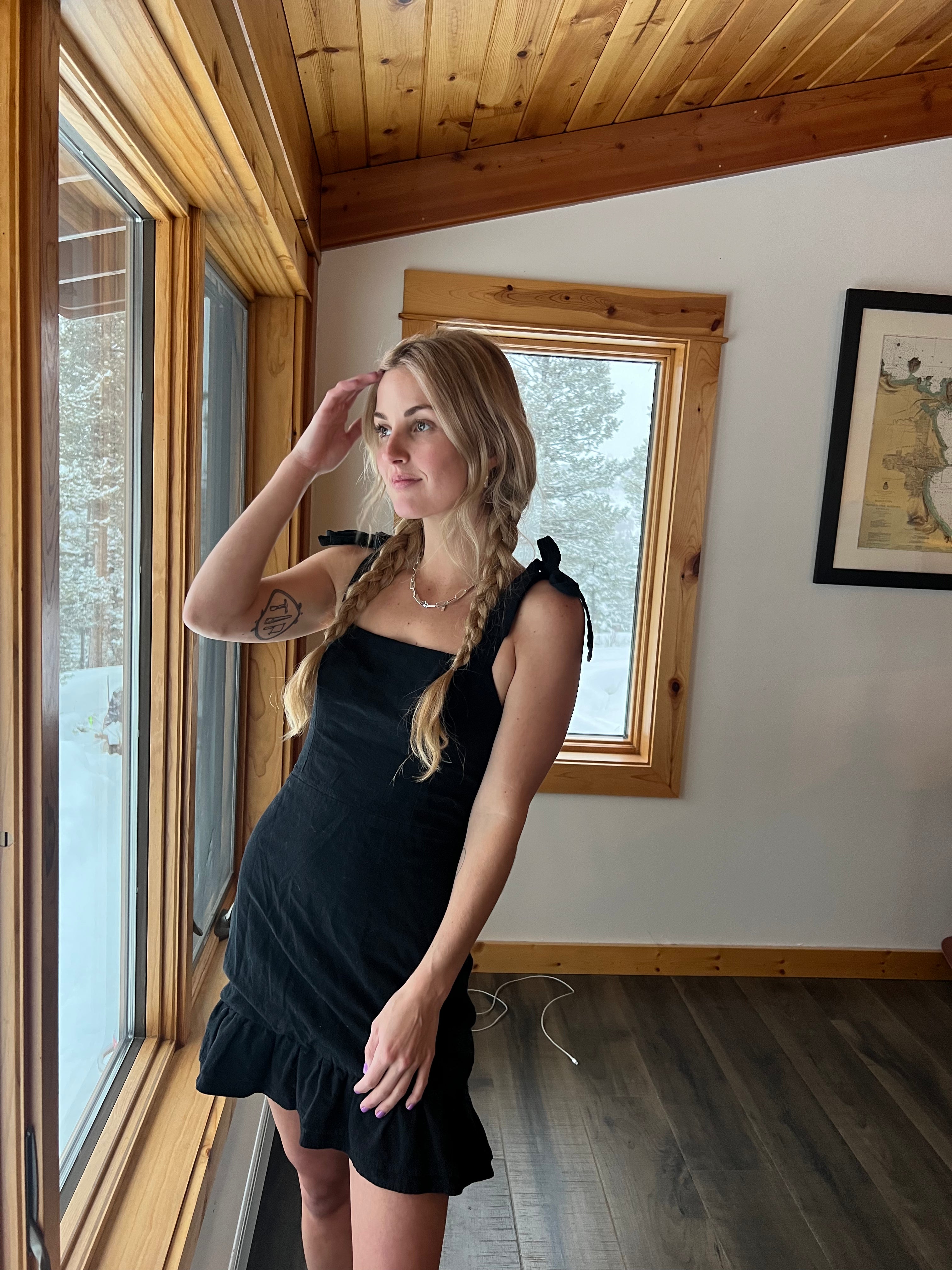 123: Black Dress