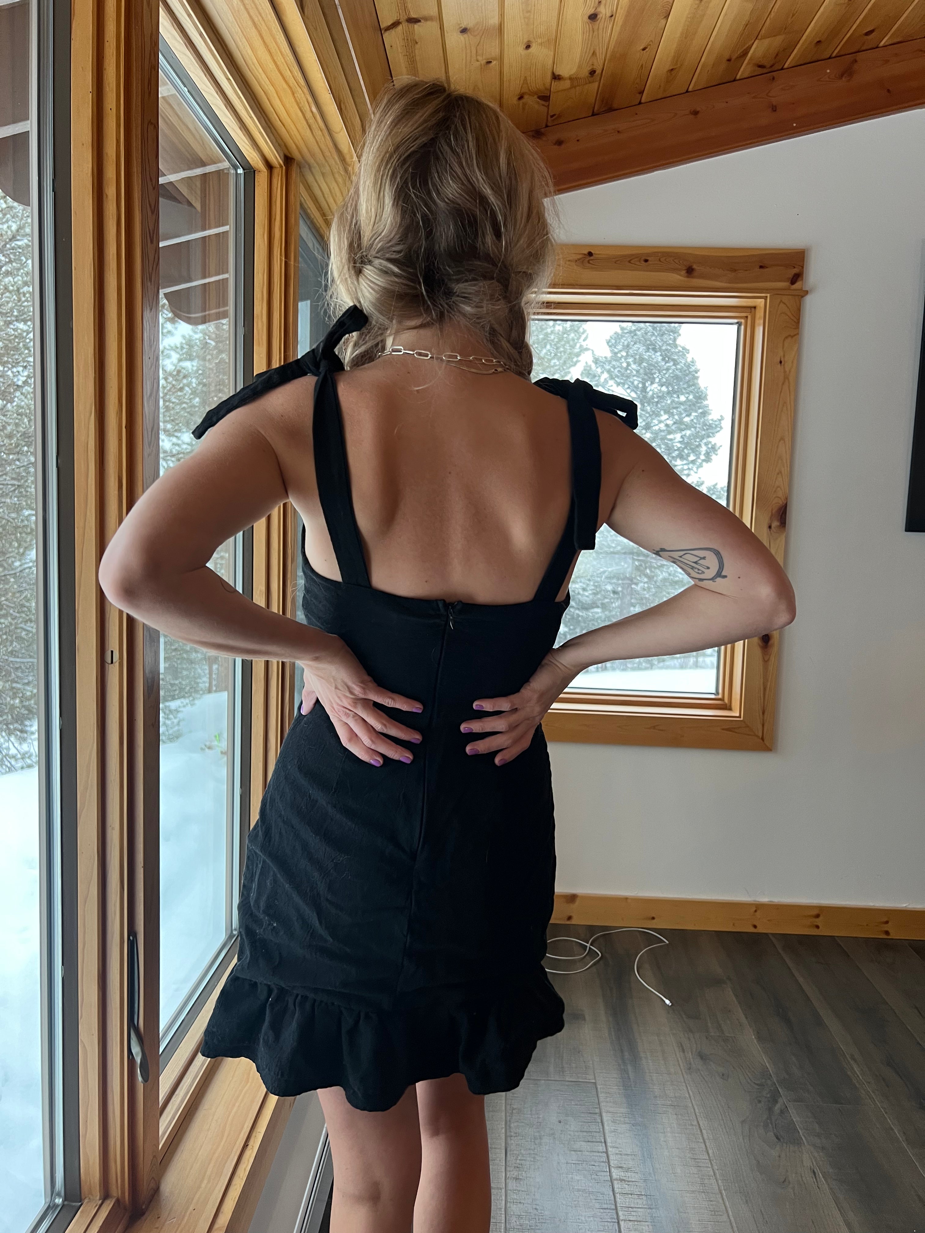 123: Black Dress