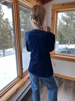 136: Vintage Blue Velvet