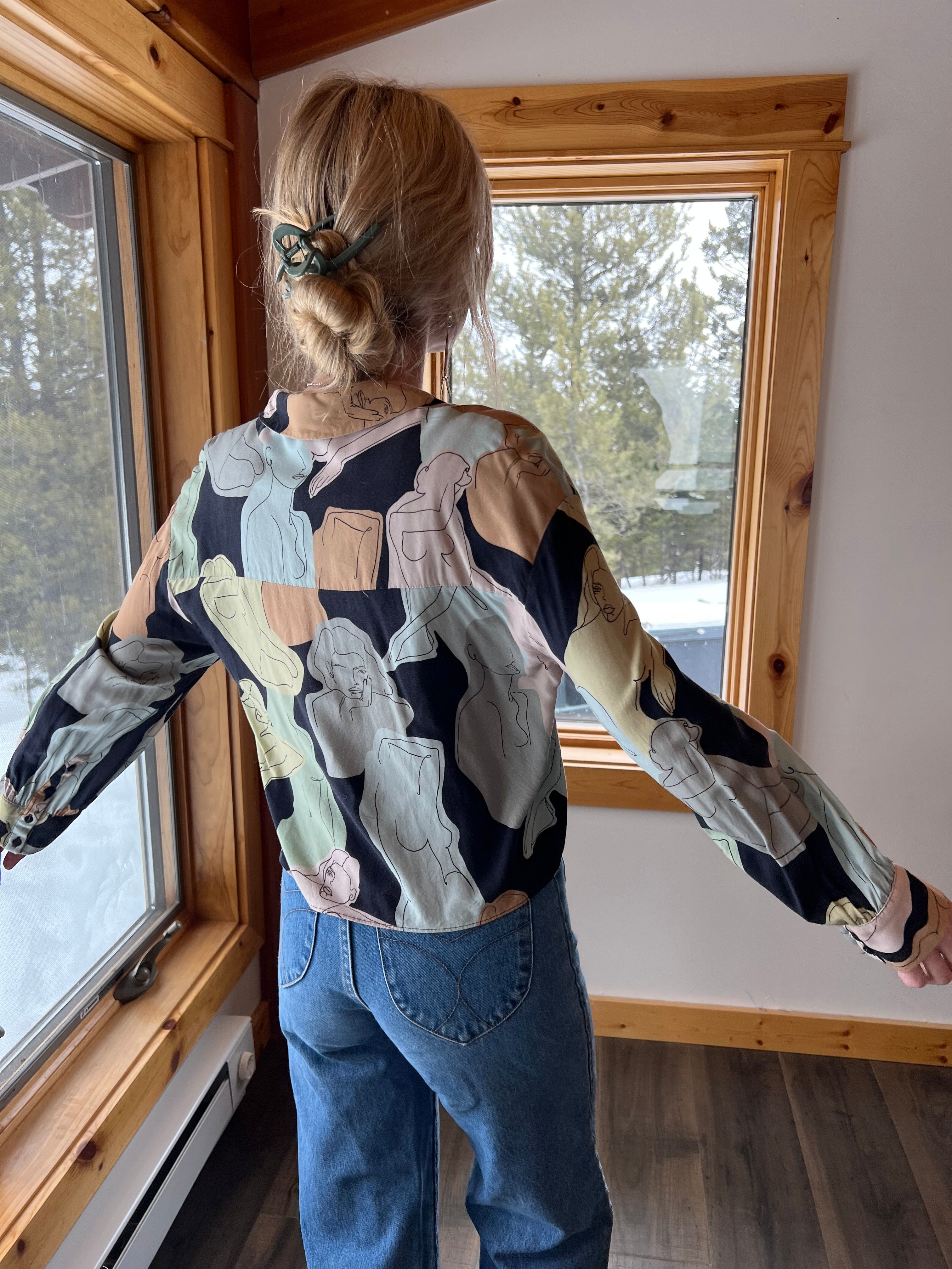 139: Zara Pattern Button Up