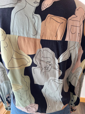 139: Zara Pattern Button Up